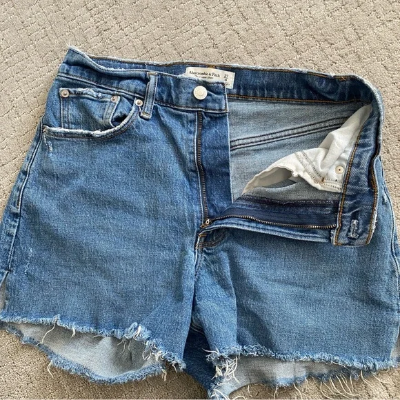 ABERCROMBIE curve love denim short - Picture 5 of 9